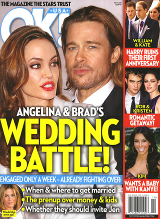 Illustration for article titled This Week In Tabloids: Kim Thinks Kanye Would Be the Perfect BabyDaddy
